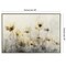 Americanflat Floral Canvas Wall Art Featuring Soft Yellow and Beige Flowers with Grey and Cream Tones - Modern Wall Art